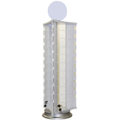 SSN 44-Count Rotating Sunglasses Display Rack - (Glasses Not Included)