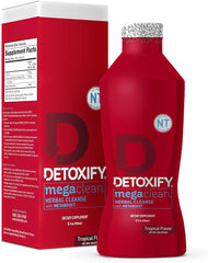 Detoxify | Mega Clean | Herbal Cleanse with Metaboost | 32oz | Tropical Flavor