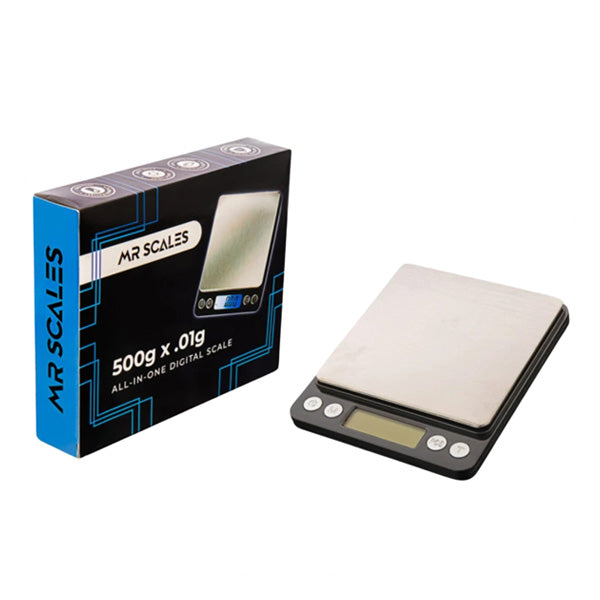 MR Scales ALL-IN-ONE Digital Scale - 500g x 0.01g (Model MRS1006)
