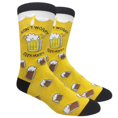 Don't Worry, Beer Hoppy-  Unisex Socks - 2-Pair Pack