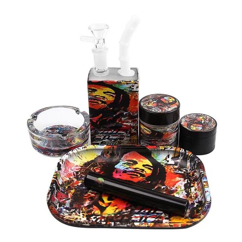 Smoking Kit | Small Size | Tray + Grinder + Hand Pipe + Ashtray